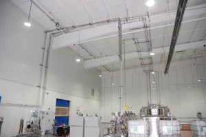 Dialight’s DuroSite™ Series LED High Bay Fixtures Installed in Rockline’s Booneville, AR production facility