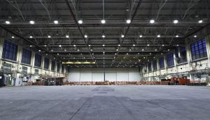 RAF High Bay LED lighting solution.