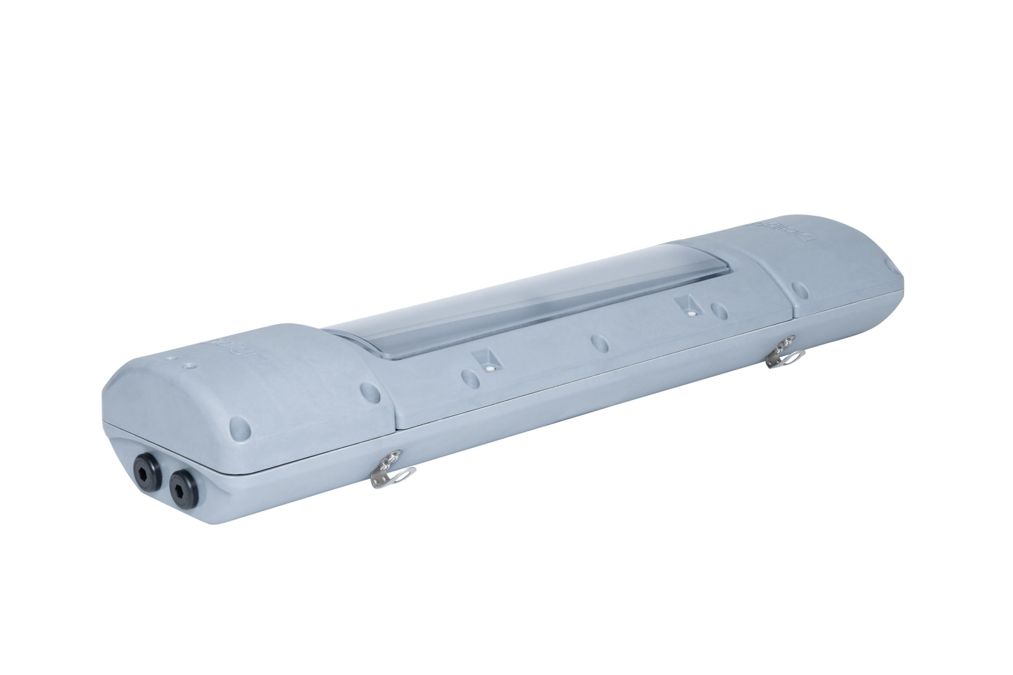 The Dialight SafeSite®GRP Linear comes in both 2' and 4'. Shown here is the 2' version.