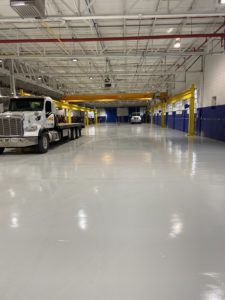 Miller Industries installed Dialight LED High bays.