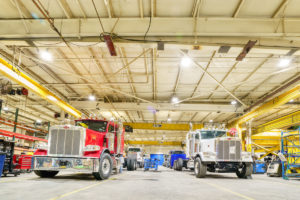 Miller Industries installed Dialight LED High bays.